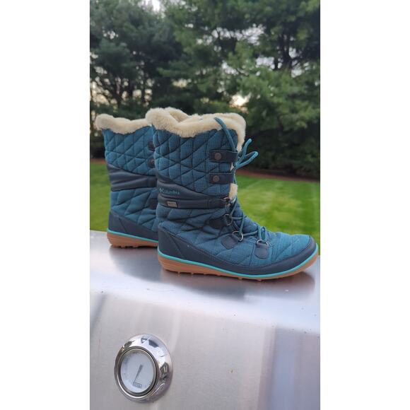 Columbia chimera NEW women's out dry Omni grip snow boots size 9  New - Picture 8 of 16